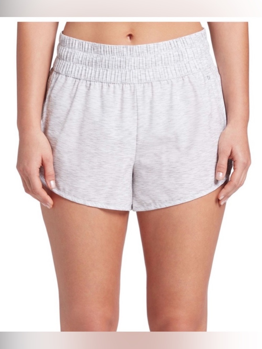 DICK'S Sporting Goods 3” High Rise Stride Shorts Heathered Gray Large - C11-191